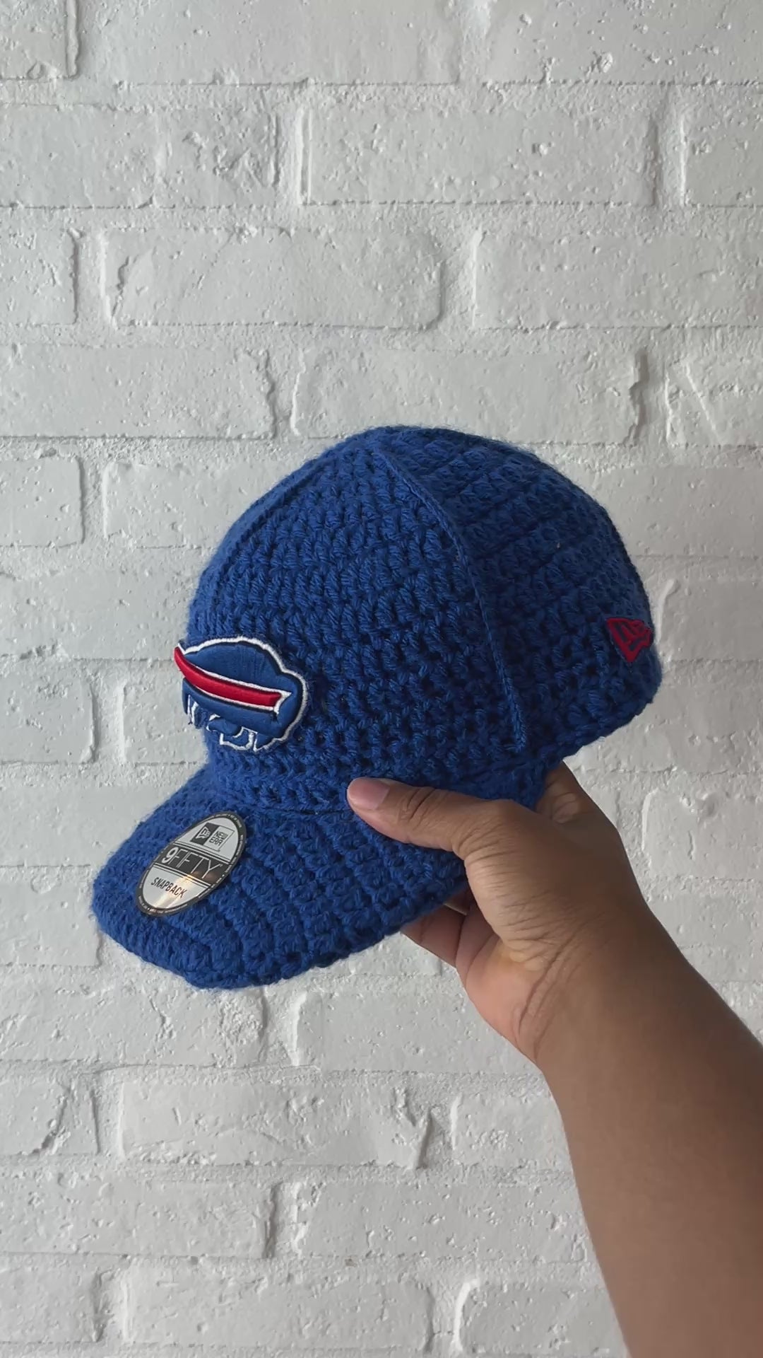 🧢 Crochet Fitted Caps &amp; Snapbacks – Inspired by Your Favorite Teams